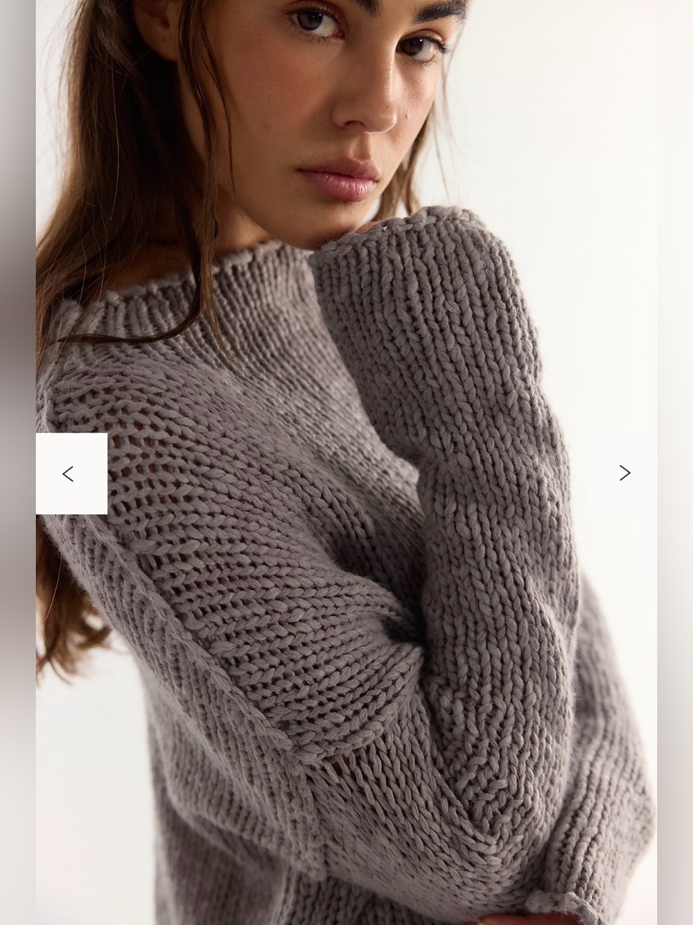 Free People Opal Roll Neck Sweater Large